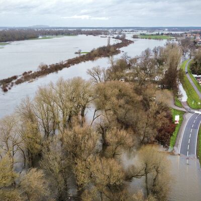 Bild vergrößern: Biederitz - Ortseingang bei Bonzo